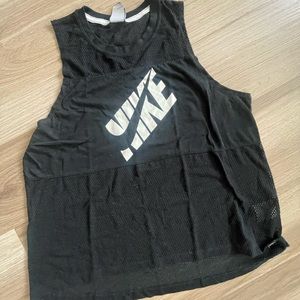 Black Nike Tank Top Size Large